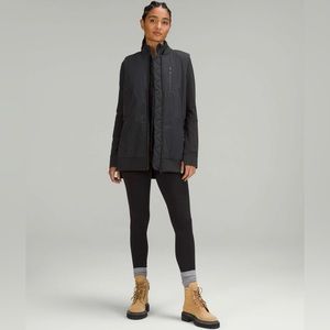 Lululemon New Long Insulated Bomber Vest